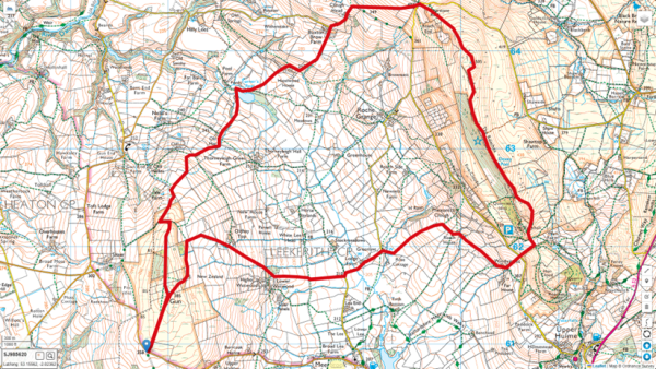 Gun Moor & Roaches 29-3-26